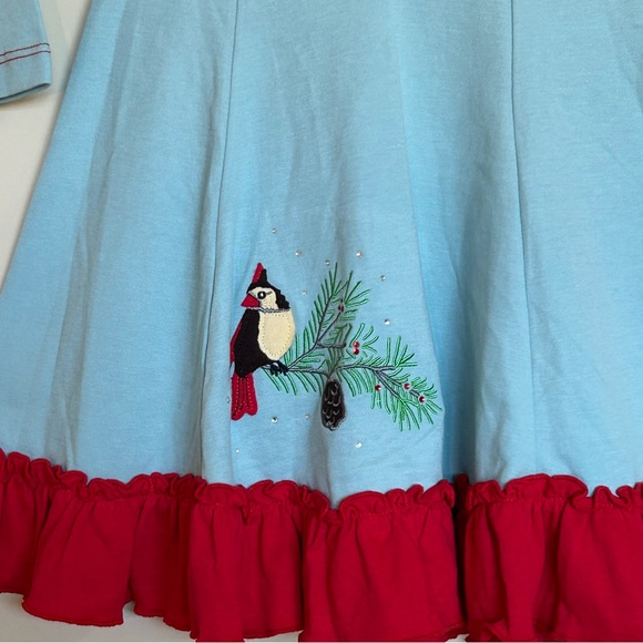 Sz2 Lemon Likes Lime Songs of Cardinals Dress - Picture 3 of 9